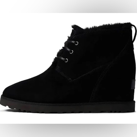 UGG Women's Classic Femme Lace Bootie Ankle Boot - Picture 3 of 6